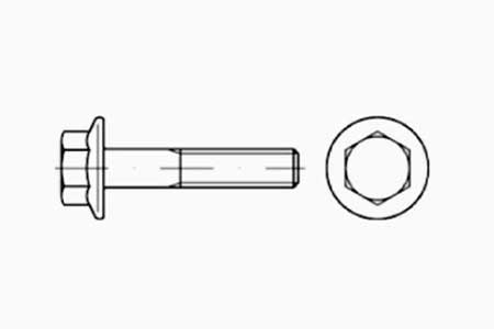HEXAGON FLANGE BOLTS METRIC