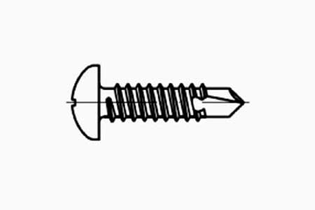 SELF DRILLING SCREWS WITH PAN HEAD/ SIX LOBE DRIVE